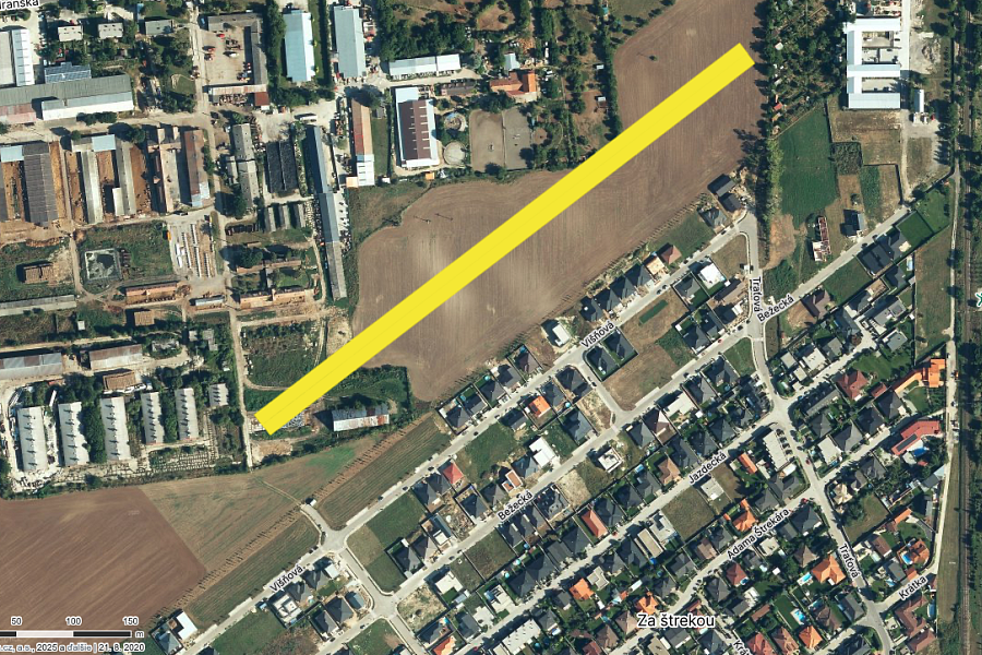 Investičný pozemok na predaj v Trnave – Nad Kamenným mlynom